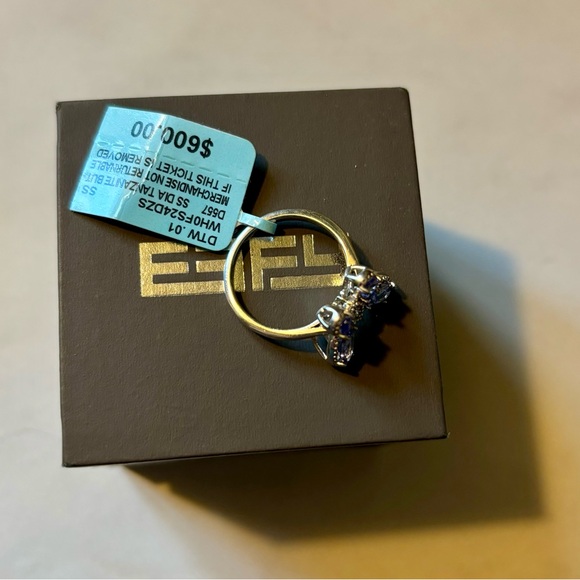 SOLD EFFY® Tanzanite Butterfly Ring (1-1/6 ct. t.w.) Sterling Silver $600 - Picture 9 of 9